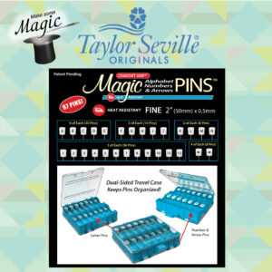 Taylor Seville Magic Alphabet Numbers & Arrows Pin