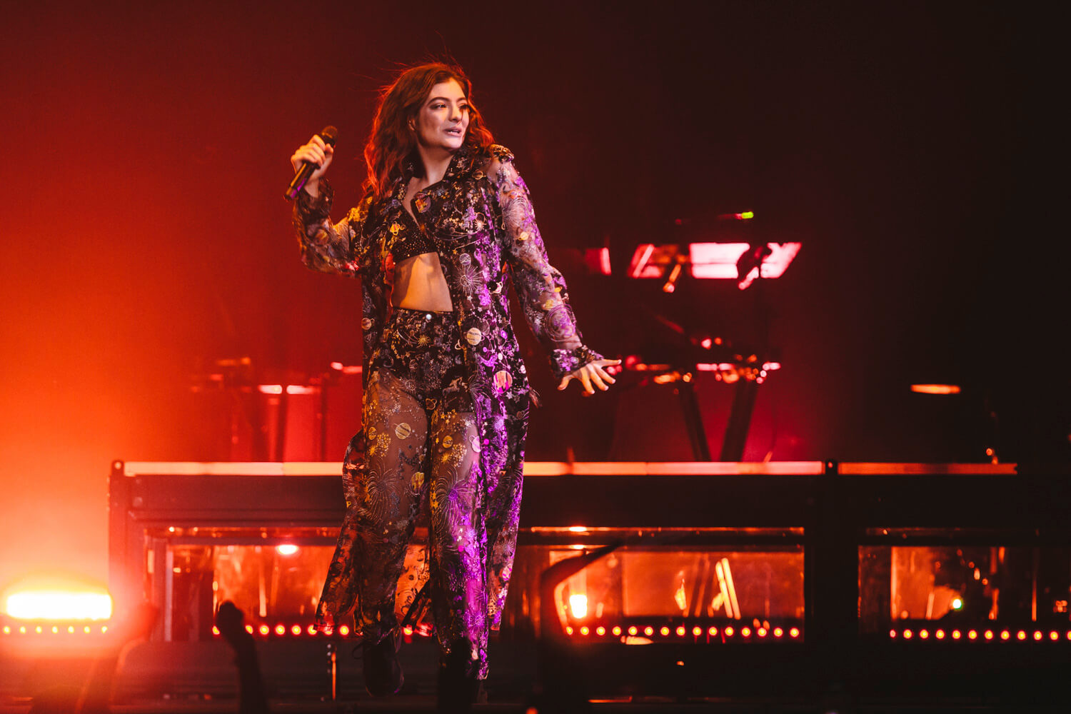 Lorde's World tour 2018 in St. Petersburg, Russia