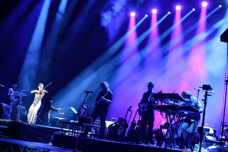Vanessa Mae concert in St.Petersburg 2018